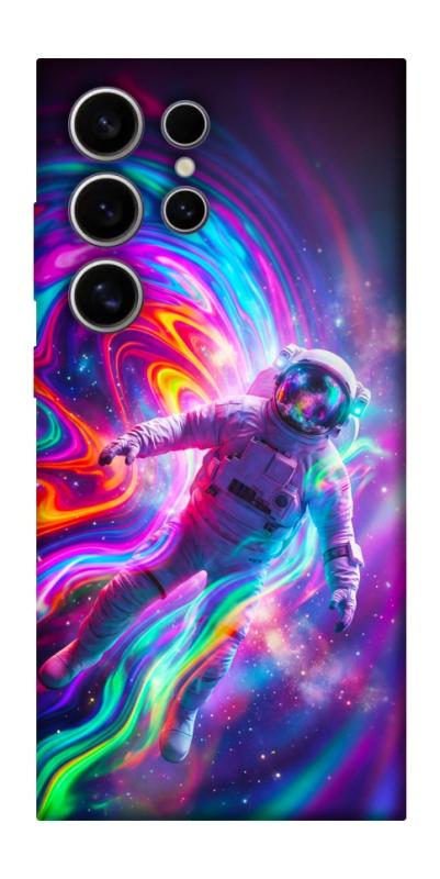 Чехол itsPrint Astronaut fly для Samsung Galaxy S25 Ultra, космос, купить оптом с доставкой