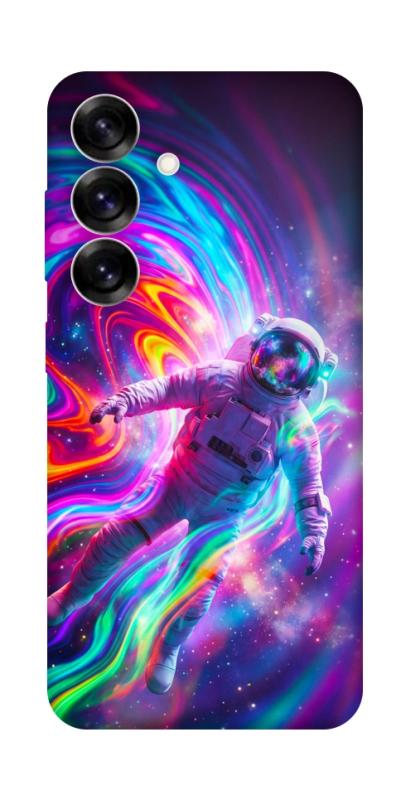 Чехол itsPrint Astronaut fly для Samsung Galaxy S25, космос, купить оптом с доставкой