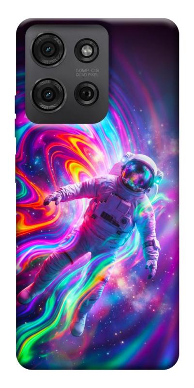 Чехол itsPrint Astronaut fly для Motorola Moto G75 5G, космос, купить оптом с доставкой