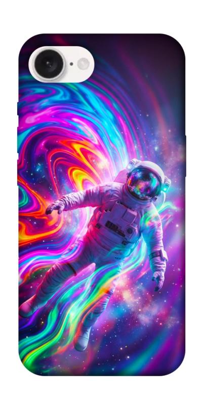 Чохол itsPrint Astronaut fly для Apple iPhone 16e (6.1"), космос, купити оптом з доставкою