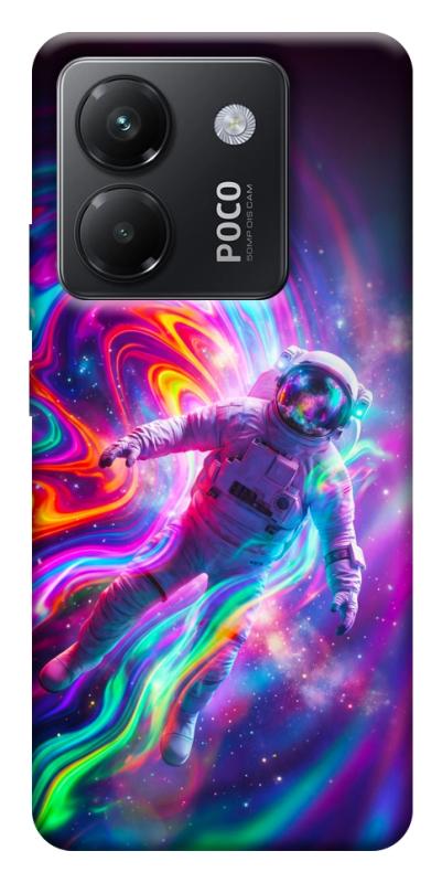 Чехол itsPrint Astronaut fly для Xiaomi Poco M7 Pro 5G, космос, купить оптом с доставкой