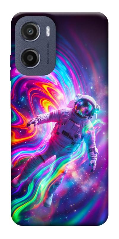 Чехол itsPrint Astronaut fly для Motorola Moto G05, космос, купить оптом с доставкой