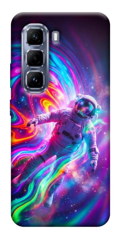 Чехол itsPrint Astronaut fly для Infinix Hot 50 Pro, космос, купить оптом с доставкой