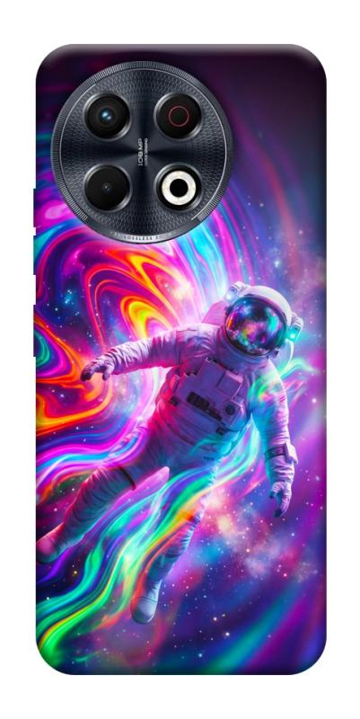 Чехол itsPrint Astronaut fly для TECNO Spark 30 Pro (KL7), космос, купить оптом с доставкой