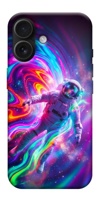 Чехол itsPrint Astronaut fly для Apple iPhone 17 (6.3"), космос, купить оптом с доставкой