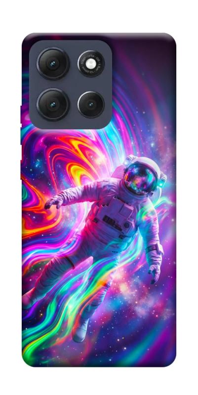 Чехол itsPrint Astronaut fly для Motorola Moto G86 Power, космос, купить оптом с доставкой