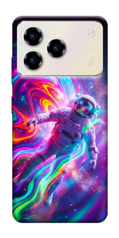 Чехол itsPrint Astronaut fly для ZTE Blade A76, космос, купить оптом с доставкой