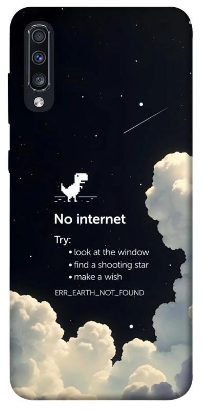 Чехол itsPrint Earth not found для Samsung Galaxy A70 (A705F), космос, купить оптом с доставкой