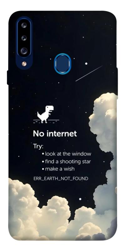 Чехол itsPrint Earth not found для Samsung Galaxy A20s, космос, купить оптом с доставкой