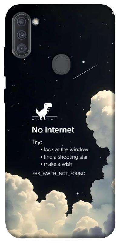 Чехол itsPrint Earth not found для Samsung Galaxy A11, космос, купить оптом с доставкой