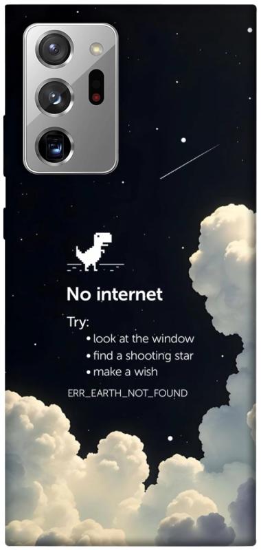 Чехол itsPrint Earth not found для Samsung Galaxy Note 20 Ultra, космос, купить оптом с доставкой