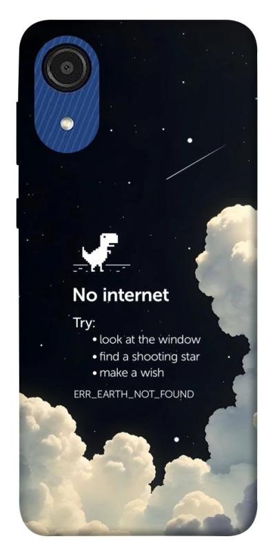 Чехол itsPrint Earth not found для Samsung Galaxy A03 Core, космос, купить оптом с доставкой