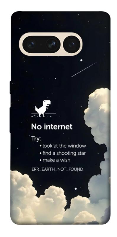 Чехол itsPrint Earth not found для Google Pixel 7 Pro, космос, купить оптом с доставкой