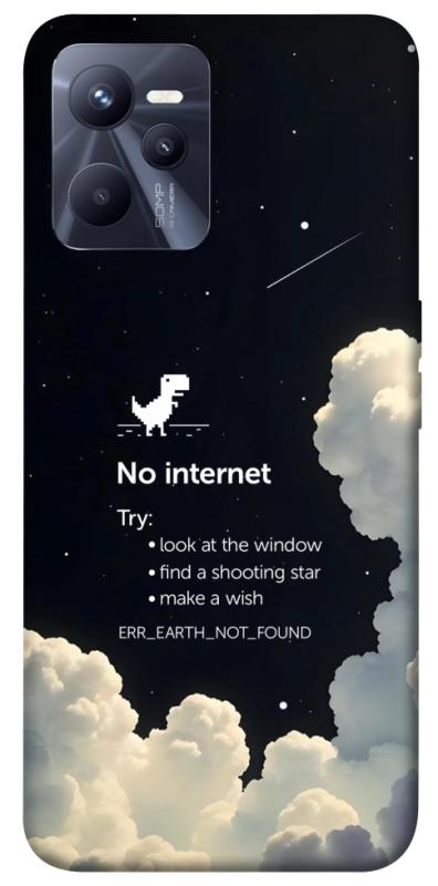 Чехол itsPrint Earth not found для Realme C35, космос, купить оптом с доставкой