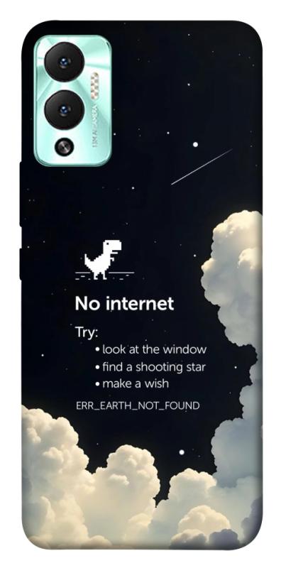 Чехол itsPrint Earth not found для Infinix Hot 12 Play, космос, купить оптом с доставкой