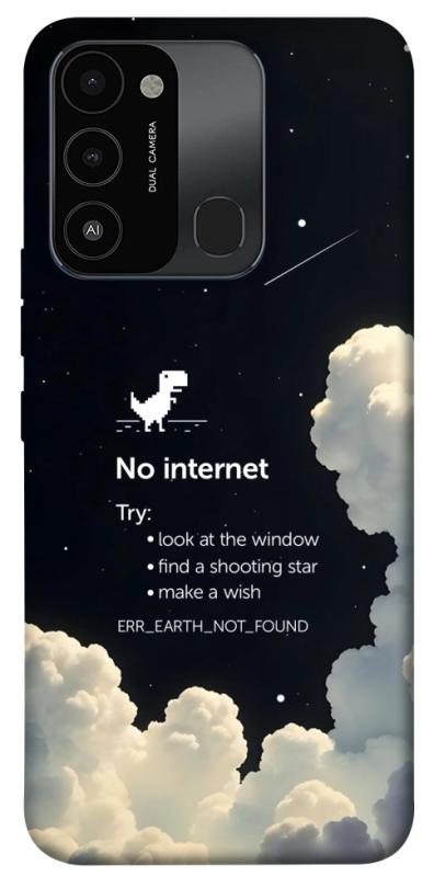 Чохол itsPrint Earth not found для Tecno Spark Go 2022 (KG5m), космос, купити оптом з доставкою