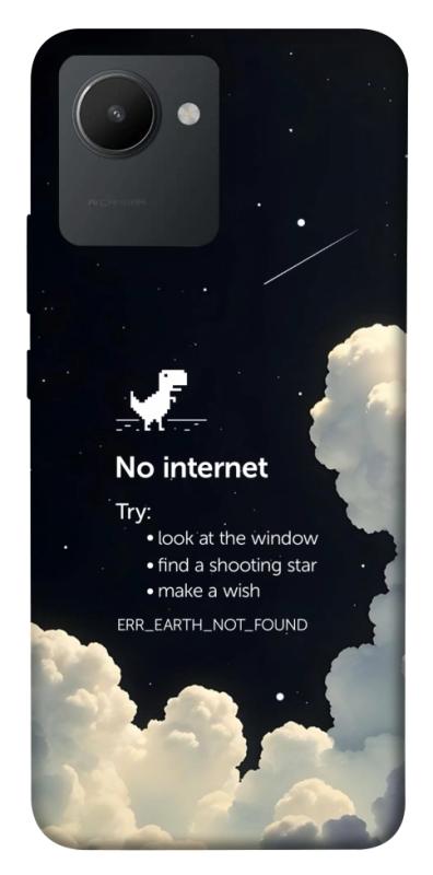 Чехол itsPrint Earth not found для Realme C30, космос, купить оптом с доставкой