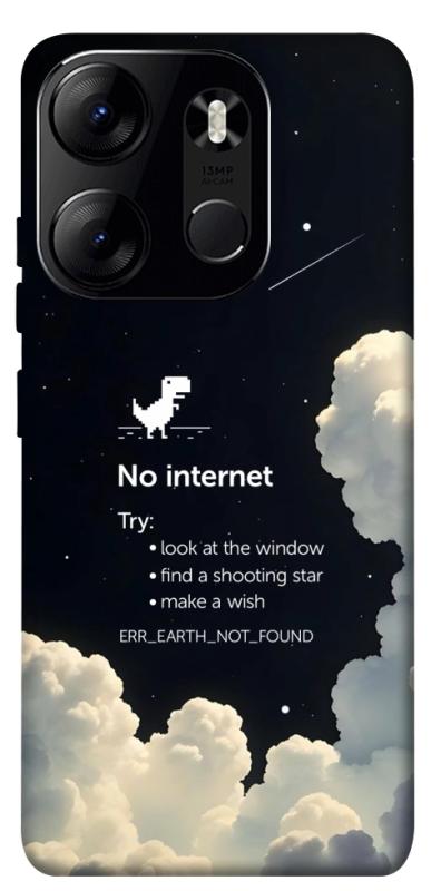 Чехол itsPrint Earth not found для Tecno Spark Go 2023, космос, купить оптом с доставкой