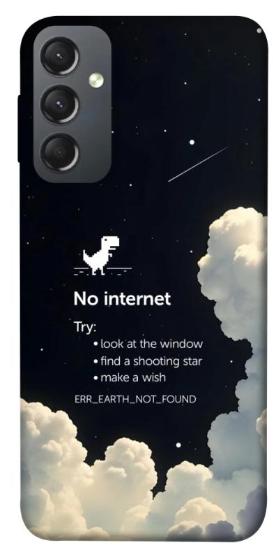 Чехол itsPrint Earth not found для Samsung Galaxy A24 4G, космос, купить оптом с доставкой
