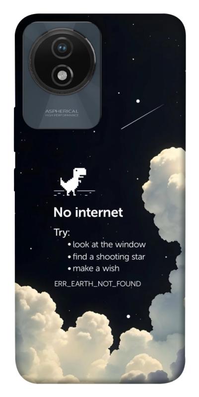 Чехол itsPrint Earth not found для Vivo Y02, космос, купить оптом с доставкой