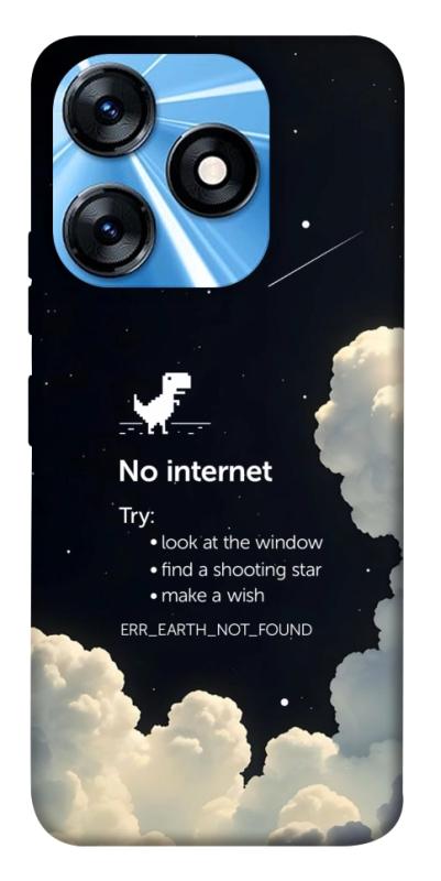 Чехол itsPrint Earth not found для TECNO Spark 10 Pro, космос, купить оптом с доставкой