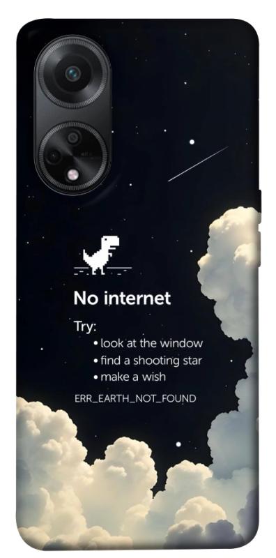 Чехол itsPrint Earth not found для Oppo A98, космос, купить оптом с доставкой