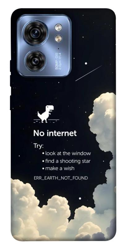 Чехол itsPrint Earth not found для Motorola Edge 40, космос, купить оптом с доставкой