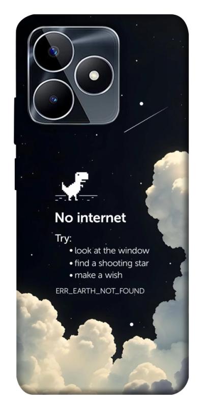 Чехол itsPrint Earth not found для Realme C53, космос, купить оптом с доставкой