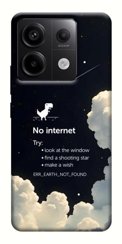 Чехол itsPrint Earth not found для Xiaomi Redmi Note 13 Pro 4G, космос, купить оптом с доставкой