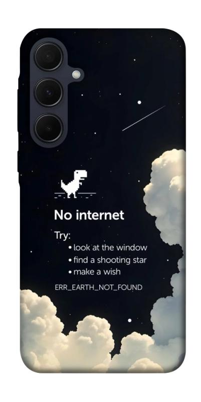 Чехол itsPrint Earth not found для Samsung Galaxy A55, космос, купить оптом с доставкой
