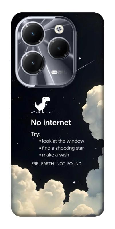 Чехол itsPrint Earth not found для Infinix Hot 40, космос, купить оптом с доставкой