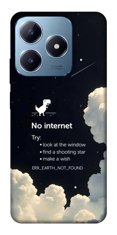 Чехол itsPrint Earth not found для Realme C63 4G, космос, купить оптом с доставкой