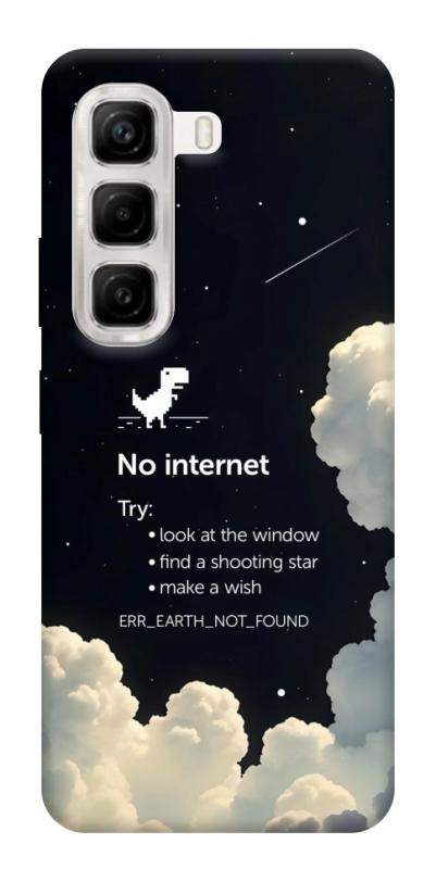 Чехол itsPrint Earth not found для Infinix Hot 50 4G, космос, купить оптом с доставкой
