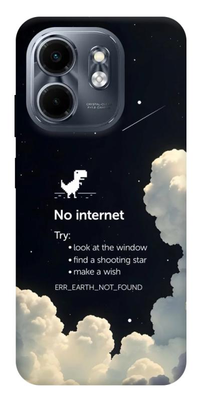 Чехол itsPrint Earth not found для Infinix Smart 9 4G / Hot 50i, космос, купить оптом с доставкой