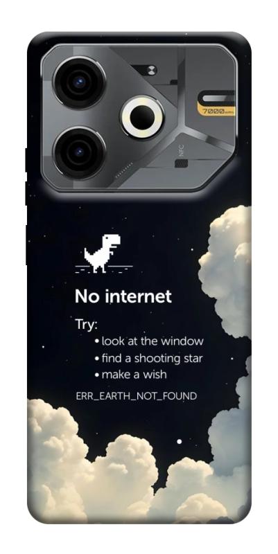 Чехол itsPrint Earth not found для TECNO Pova 6 Neo (LI6), космос, купить оптом с доставкой