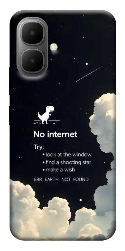 Чехол itsPrint Earth not found для Infinix Smart 10, космос, купить оптом с доставкой