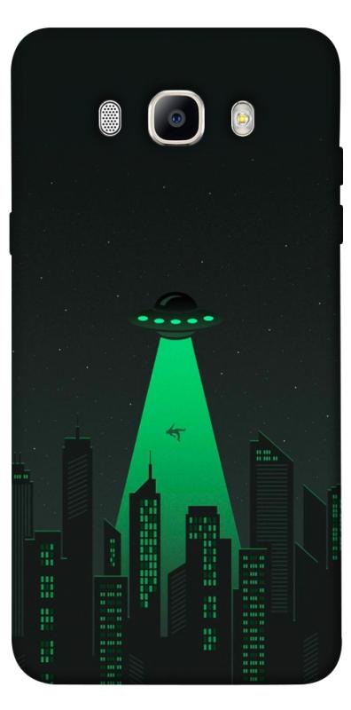 Чехол itsPrint Green ufo для Samsung J510F Galaxy J5 (2016), космос, купить оптом с доставкой