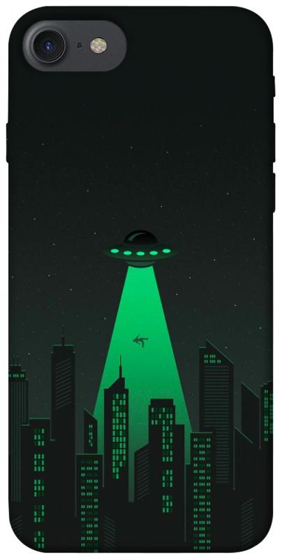 Чехол itsPrint Green ufo для Apple iPhone 7 / 8 (4.7"), космос, купить оптом с доставкой