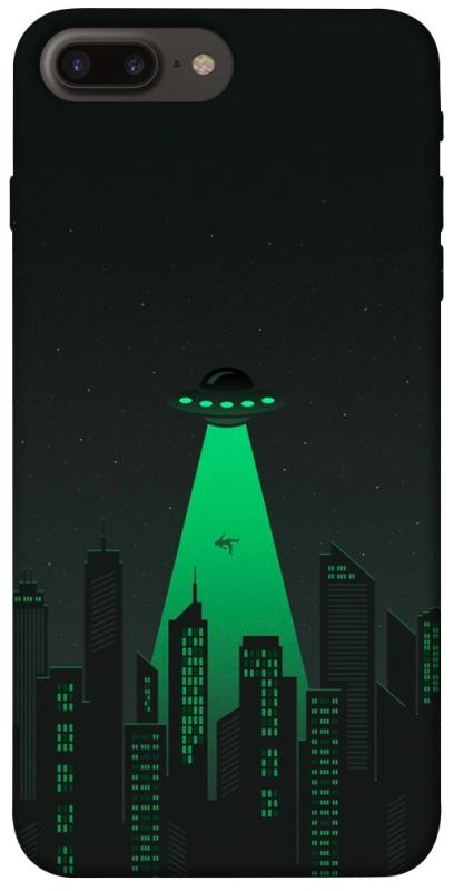 Чехол itsPrint Green ufo для Apple iPhone 7 plus / 8 plus (5.5"), космос, купить оптом с доставкой