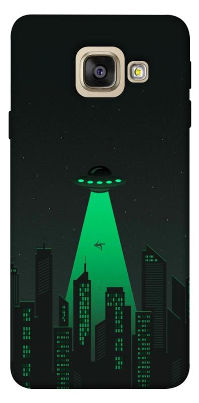 Чехол itsPrint Green ufo для Samsung A520 Galaxy A5 (2017), космос, купить оптом с доставкой