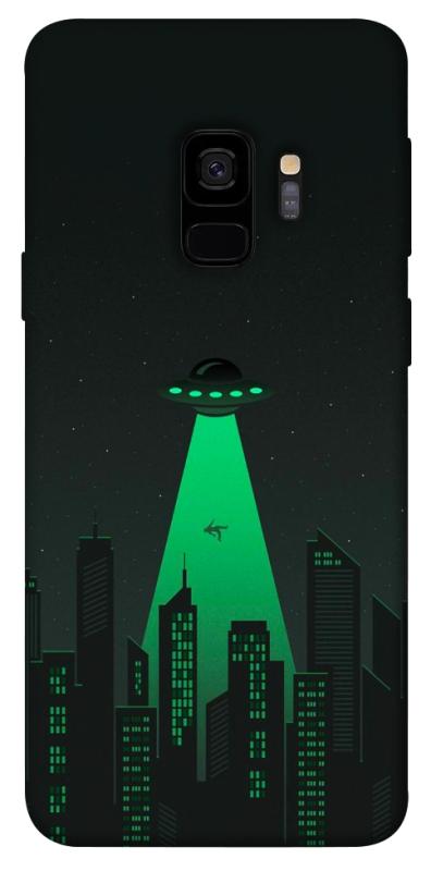 Чохол itsPrint Green ufo для Samsung Galaxy S9, космос, купити оптом з доставкою