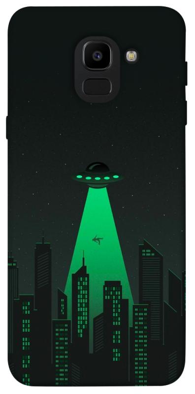 Чехол itsPrint Green ufo для Samsung J600F Galaxy J6 (2018), космос, купить оптом с доставкой