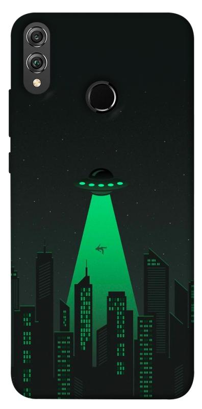 Чехол itsPrint Green ufo для Huawei Honor 8X, космос, купить оптом с доставкой