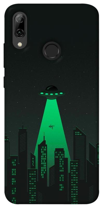 Чехол itsPrint Green ufo для Huawei P Smart (2019), космос, купить оптом с доставкой