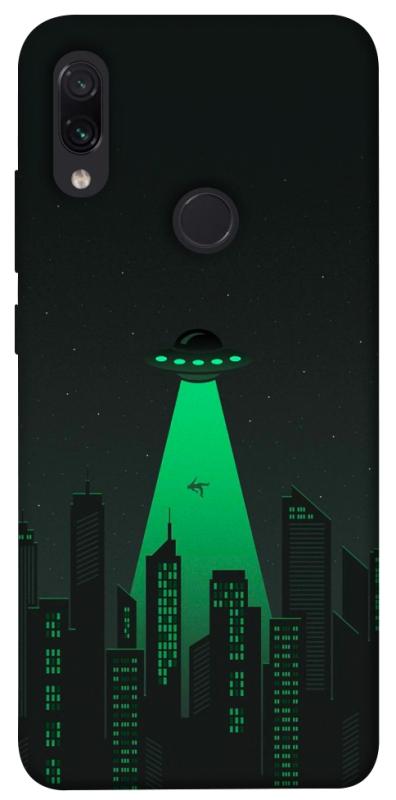 Чехол itsPrint Green ufo для Xiaomi Redmi Note 7 / Note 7 Pro / Note 7s, космос, купить оптом с доставкой