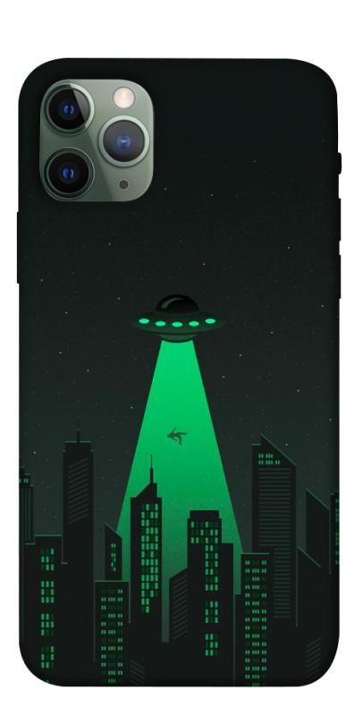 Чехол itsPrint Green ufo для Apple iPhone 11 Pro (5.8"), космос, купить оптом с доставкой