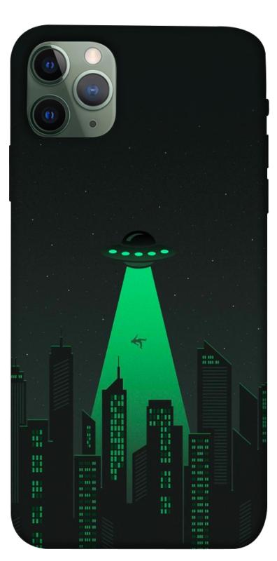 Чехол itsPrint Green ufo для Apple iPhone 11 Pro Max (6.5"), космос, купить оптом с доставкой