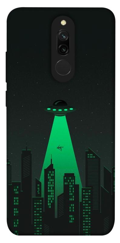 Чехол itsPrint Green ufo для Xiaomi Redmi 8, космос, купить оптом с доставкой