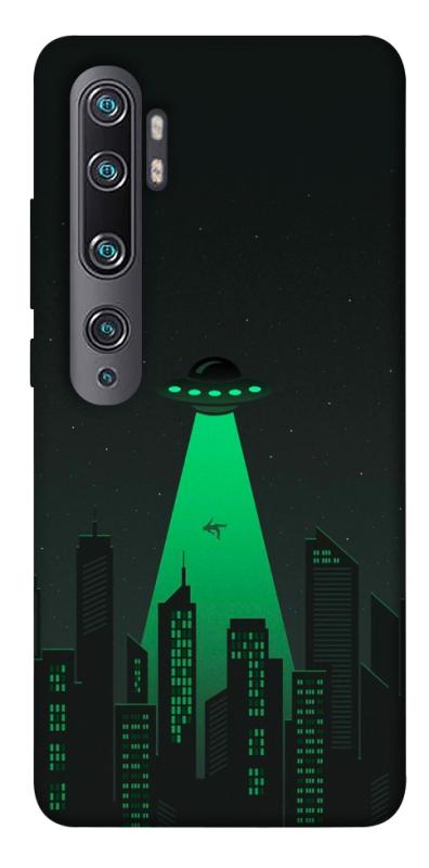 Чехол itsPrint Green ufo для Xiaomi Mi Note 10 / Note 10 Pro / Mi CC9 Pro, космос, купить оптом с доставкой