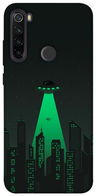 Чехол itsPrint Green ufo для Xiaomi Redmi Note 8T, космос, купить оптом с доставкой